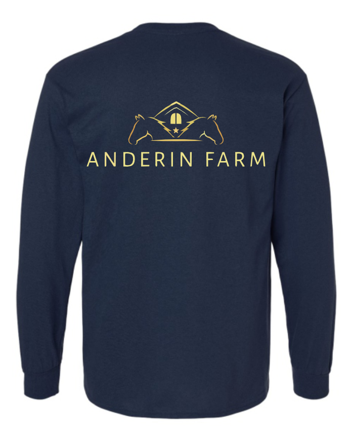 Unisex Printed Long Sleeve Tee