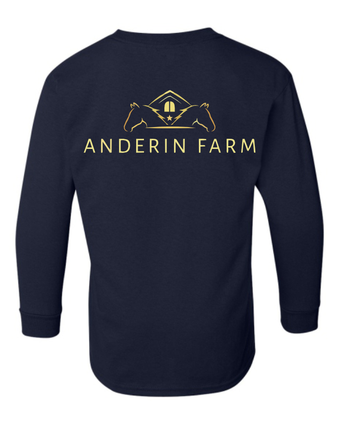 Unisex Long Sleeve Youth Printed Tee