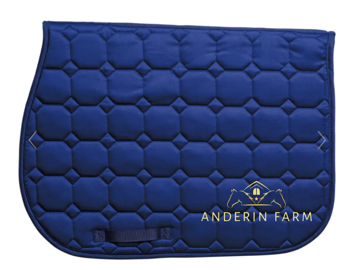 Anderin Farm Dura-Tech All-Purpose Quilted Saddle Pad - Horse Size