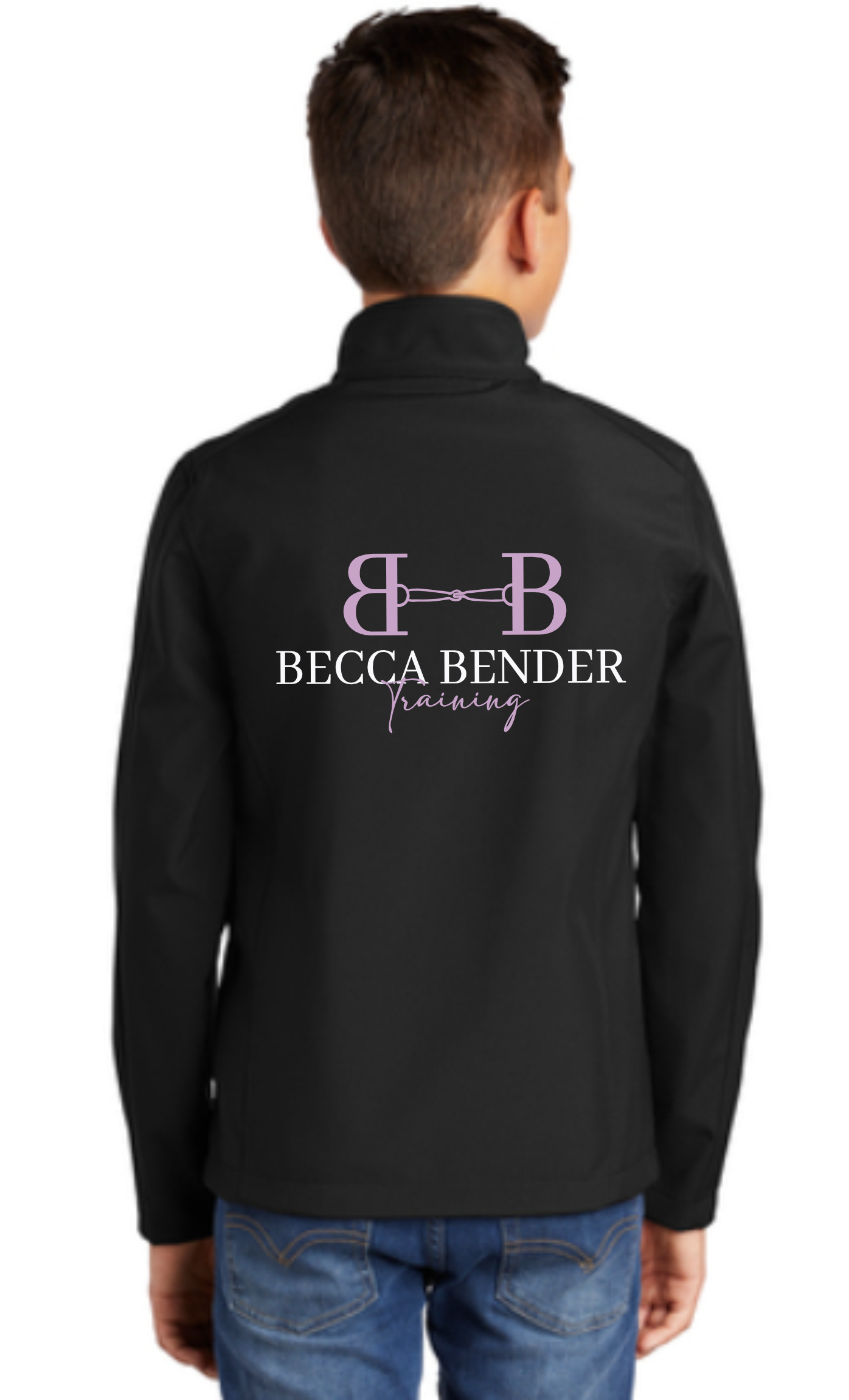 Becca Bender Embroidered Youth Softshell Jacket