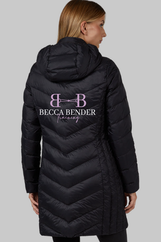 Becca Bender Training Women's Ultra-Light Down Packable 3/4 Jacket
