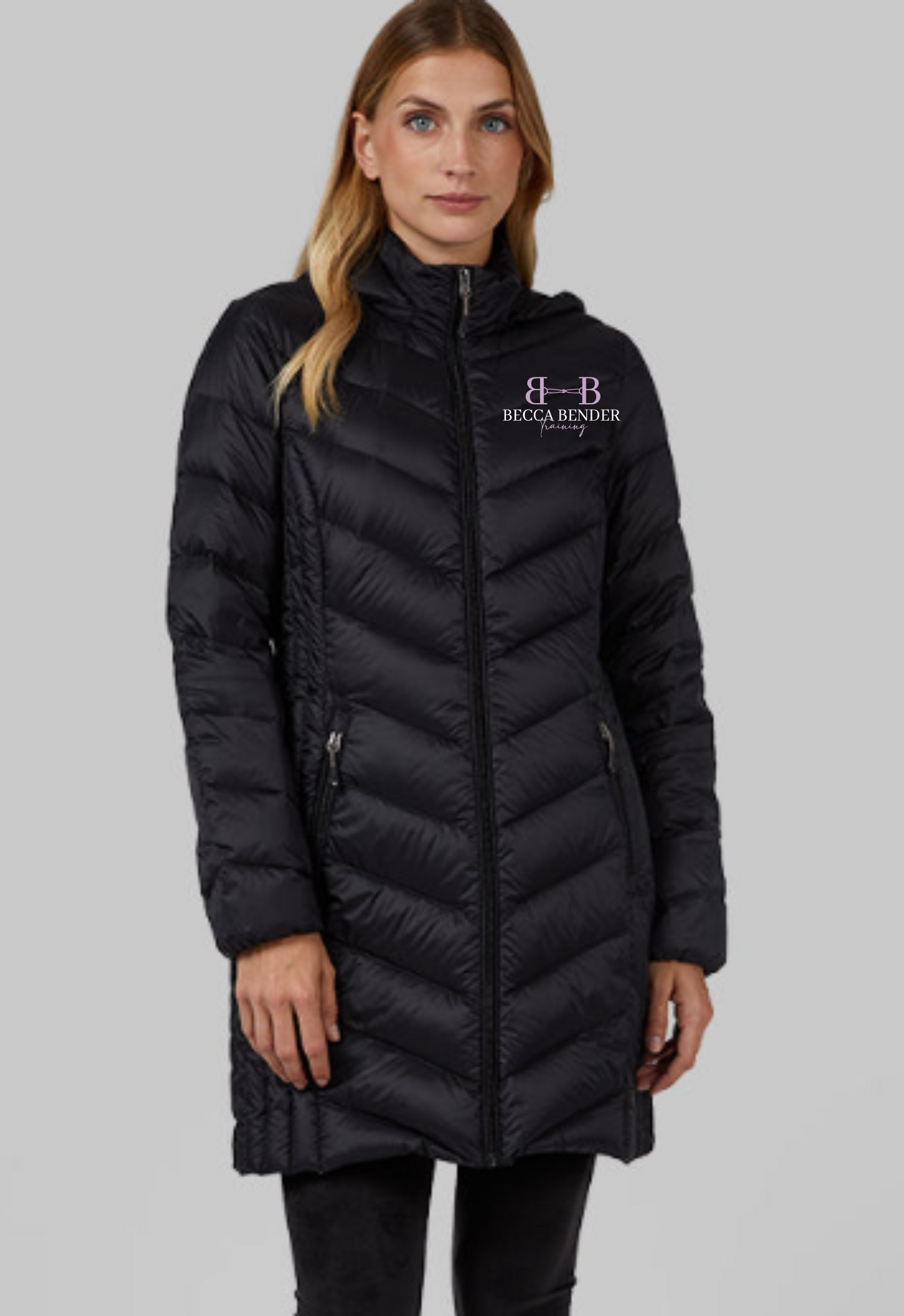 Becca Bender Training Women's Ultra-Light Down Packable 3/4 Jacket