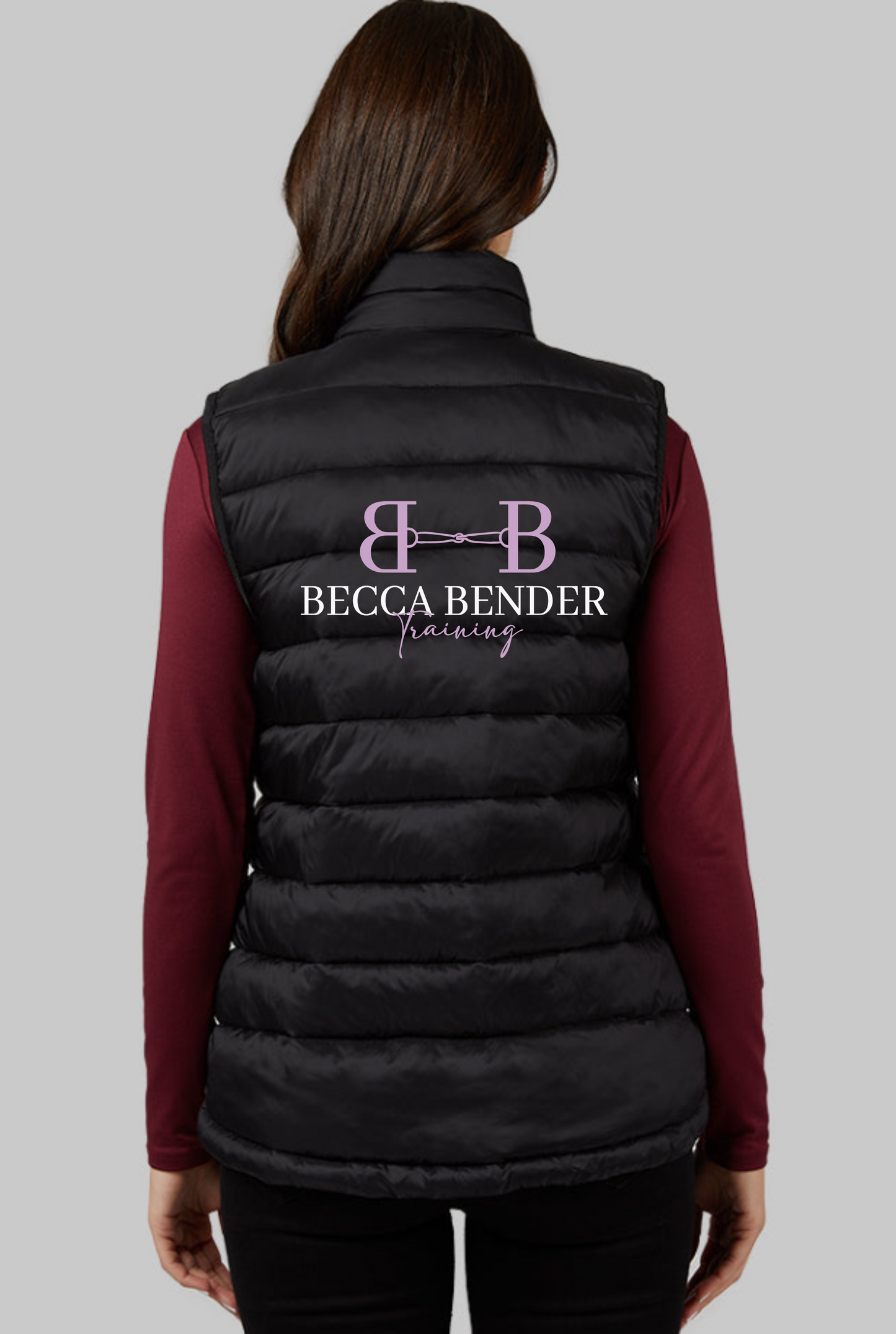 Becca Bender Training Ladies Embroidered Puff Vest