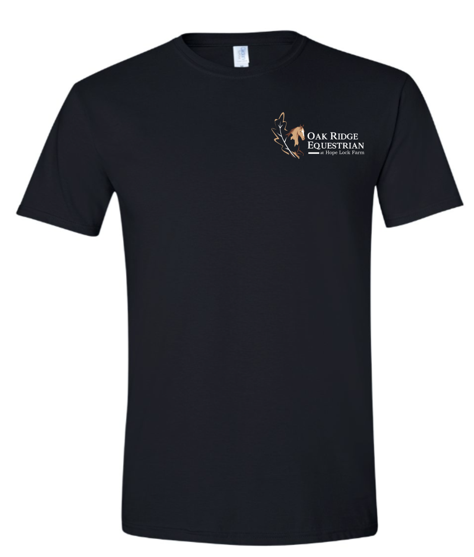 Oak Ridge Equestrian at Hope Lock Farm Unisex Printed Tee