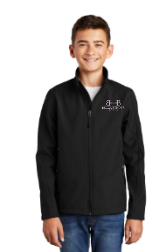 Becca Bender Embroidered Youth Softshell Jacket