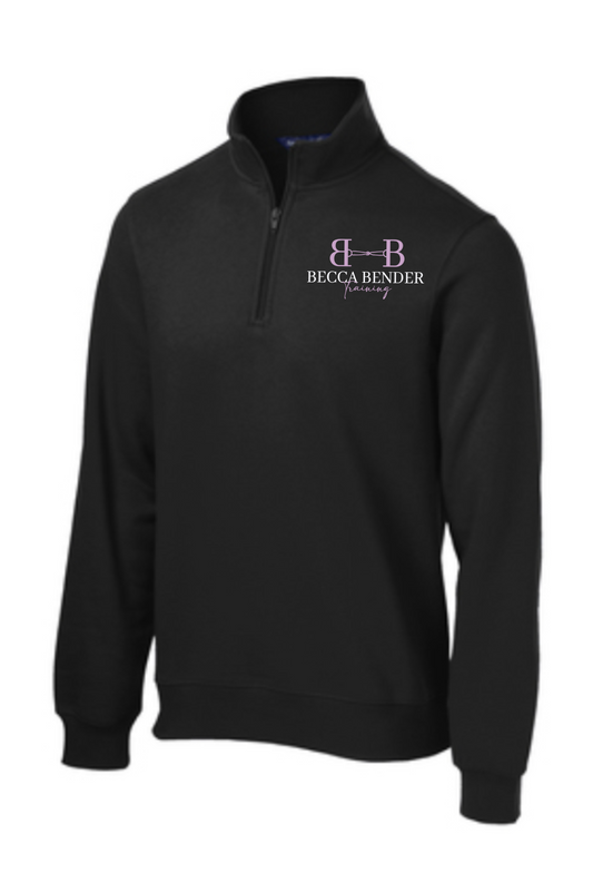 Becca Bender Training Cadet Collar Quarter Zip Sweatshirt