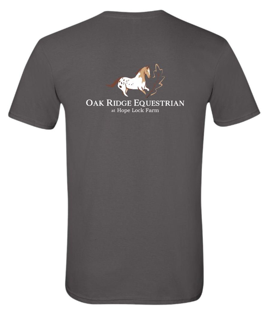 Oak Ridge Equestrian at Hope Lock Farm Unisex Printed Tee