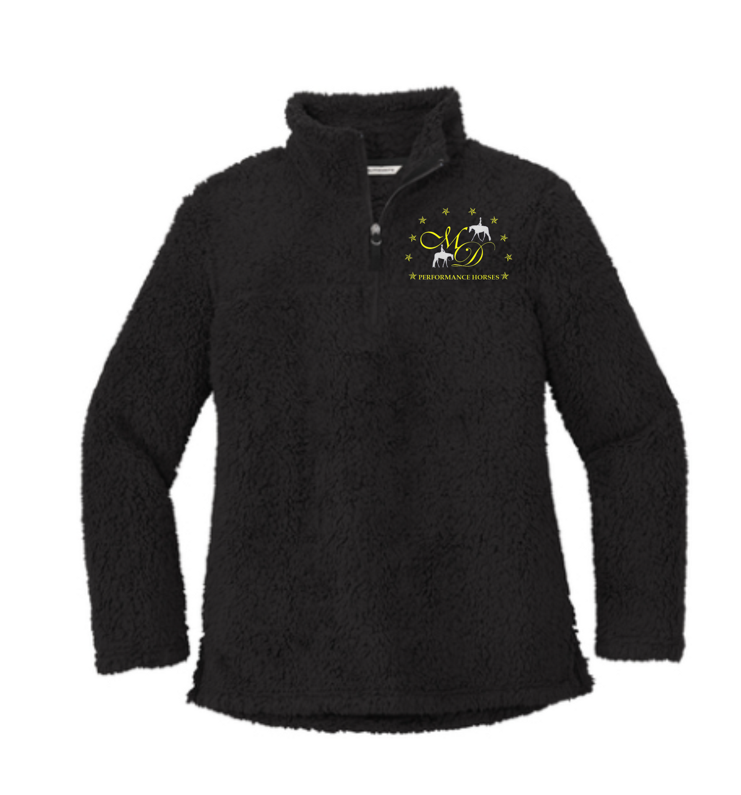 MD Performance Horses Women's Cozy 1/4-Zip Fleece