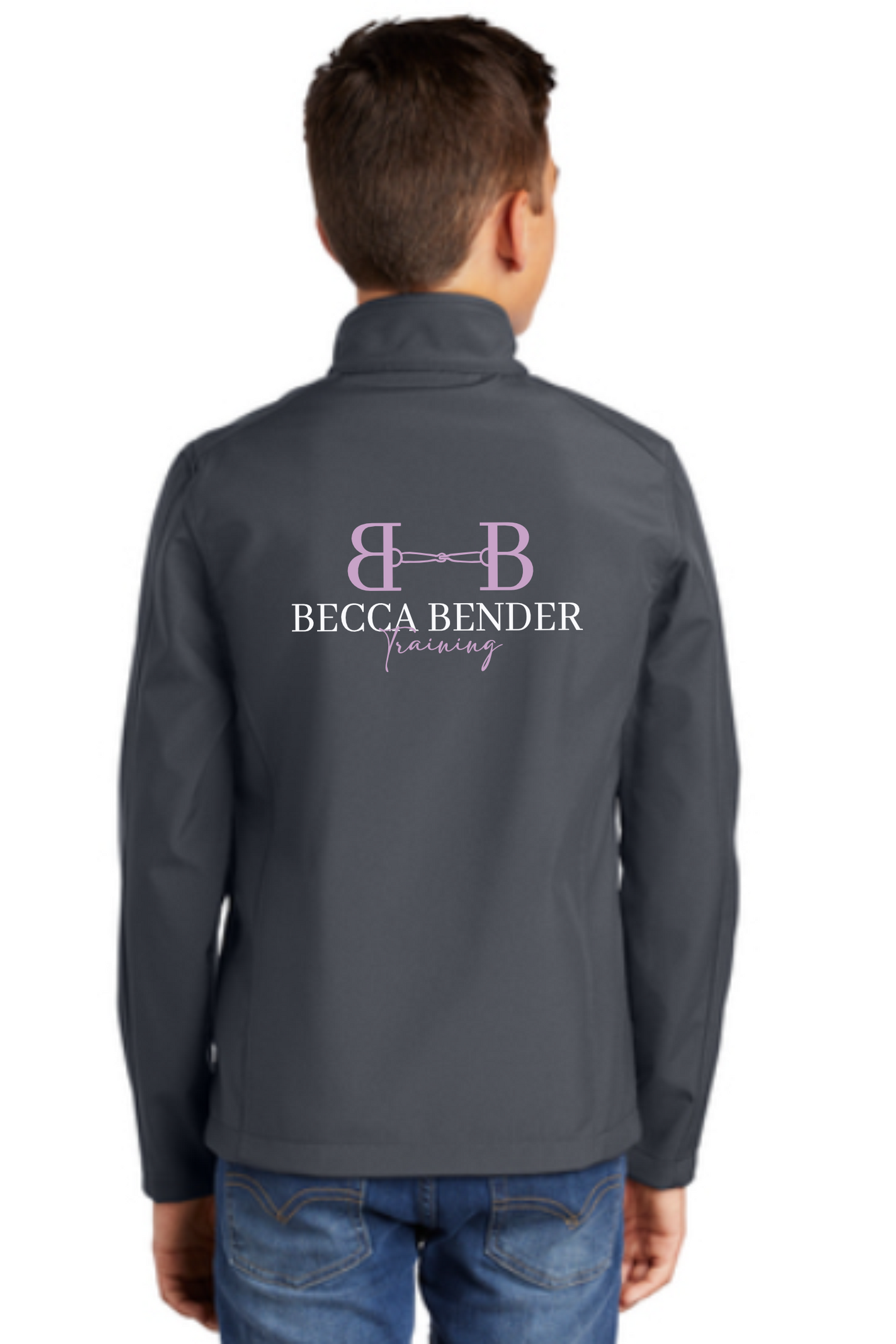 Becca Bender Embroidered Youth Softshell Jacket