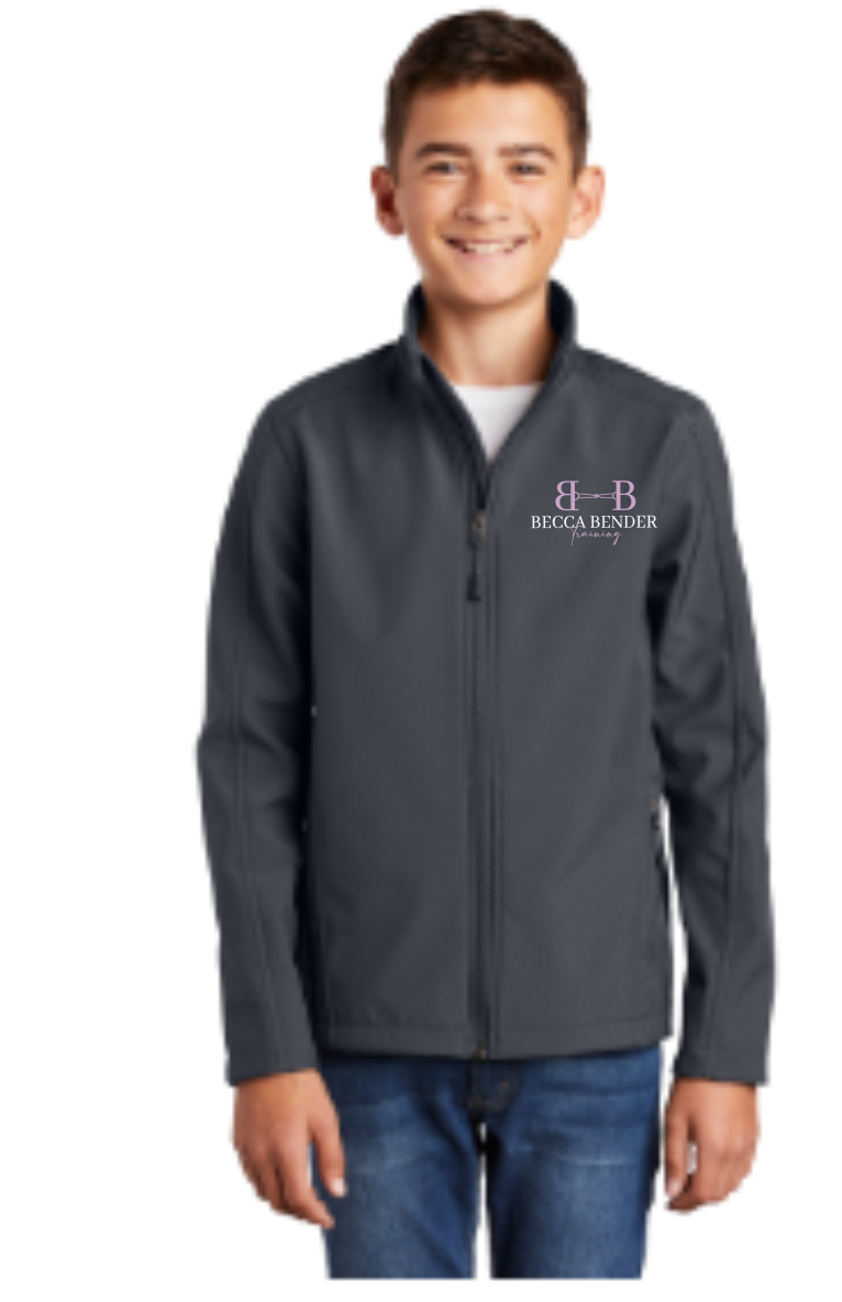 Becca Bender Embroidered Youth Softshell Jacket