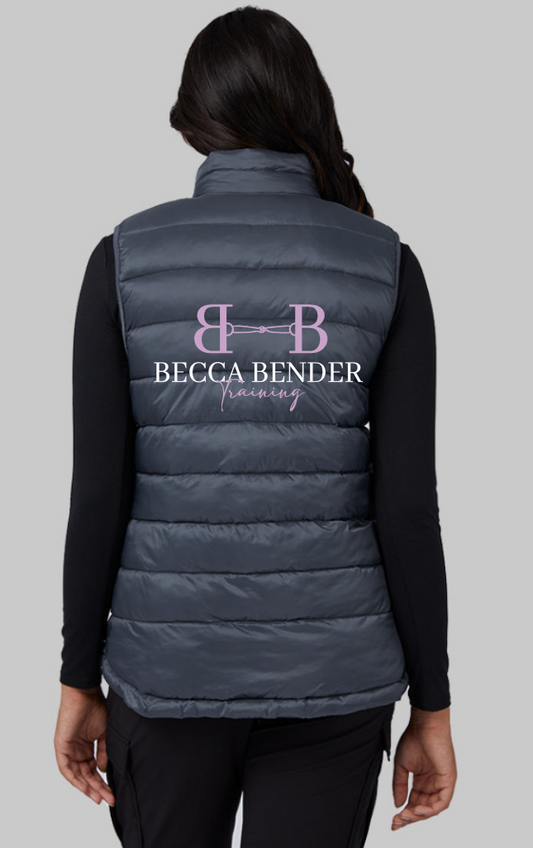 Becca Bender Training Ladies Embroidered Puff Vest