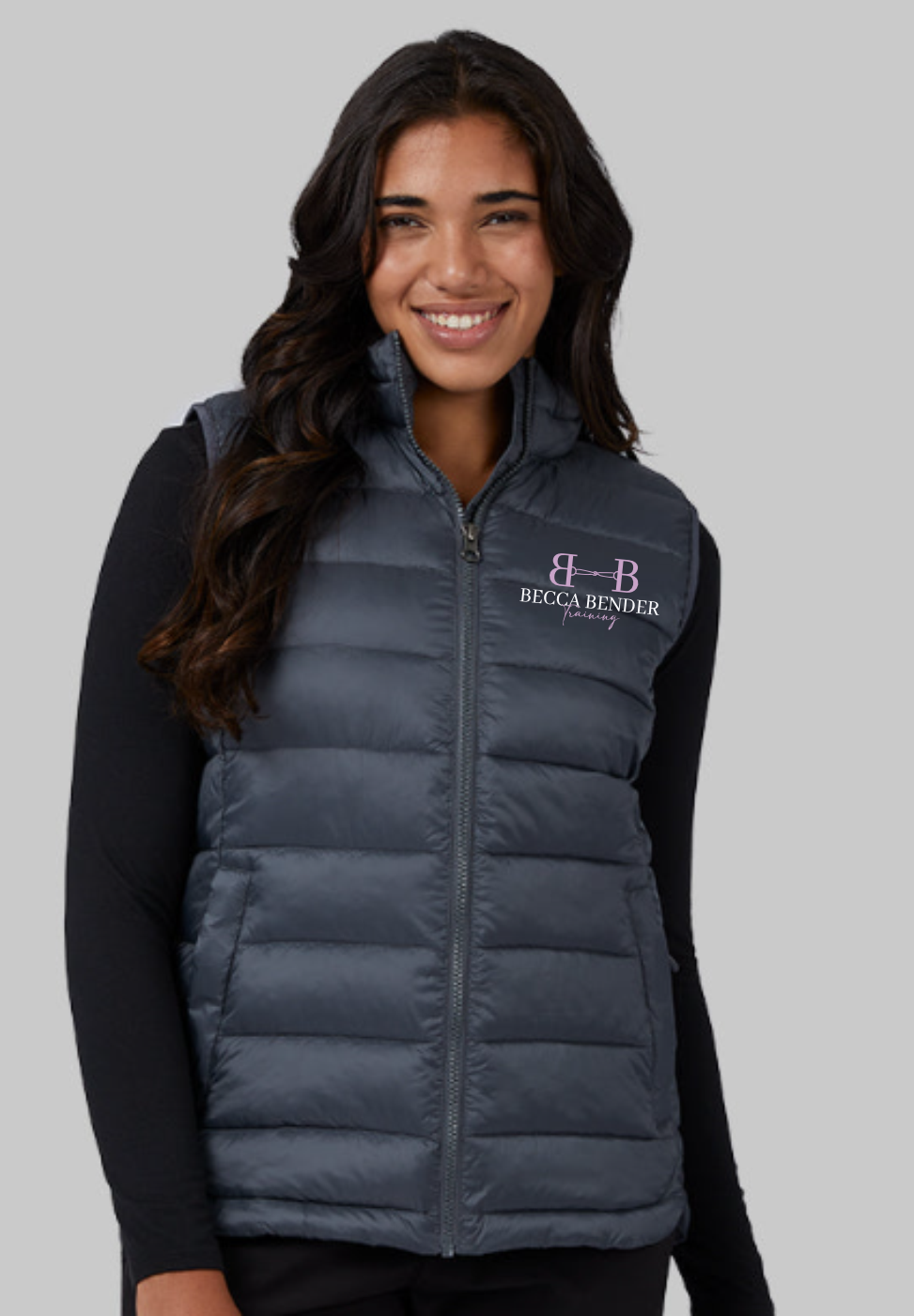 Becca Bender Training Ladies Embroidered Puff Vest