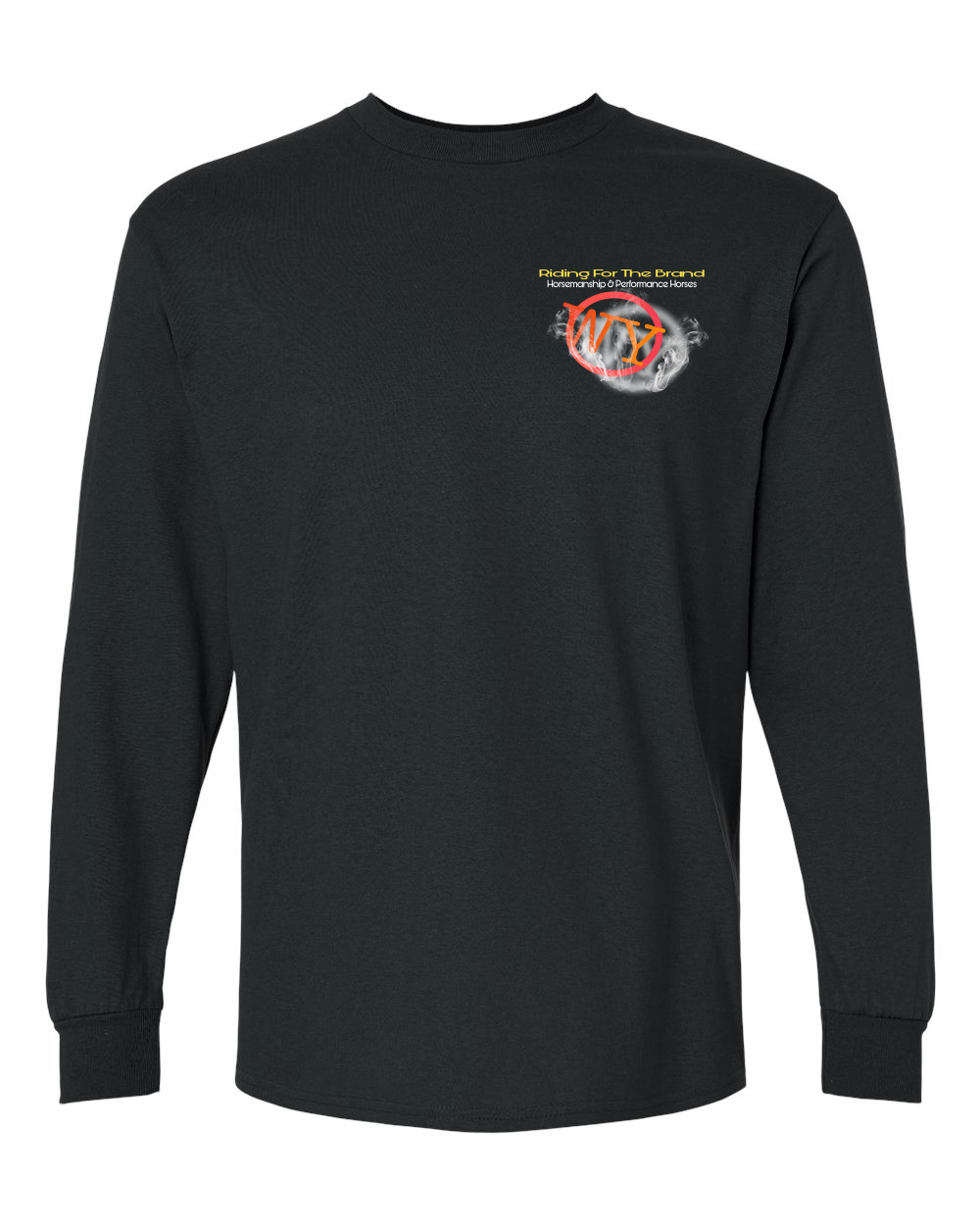 Riding for the Brand Unisex Printed Long Sleeve Tee