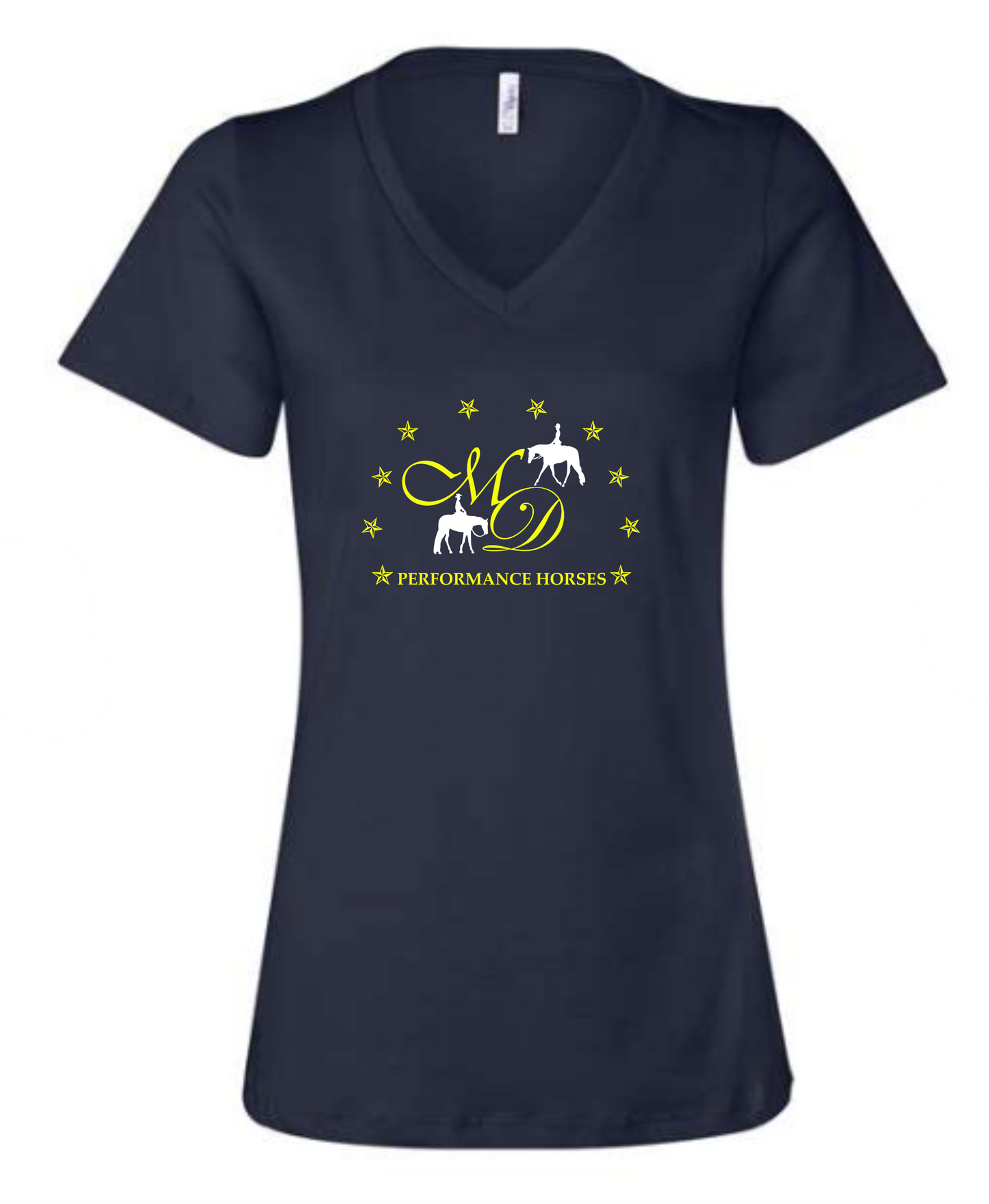 MD Performance Horses Women's Printed Cotton Tee