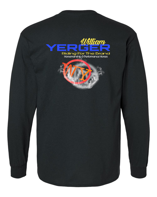 Riding for the Brand Unisex Printed Long Sleeve Tee