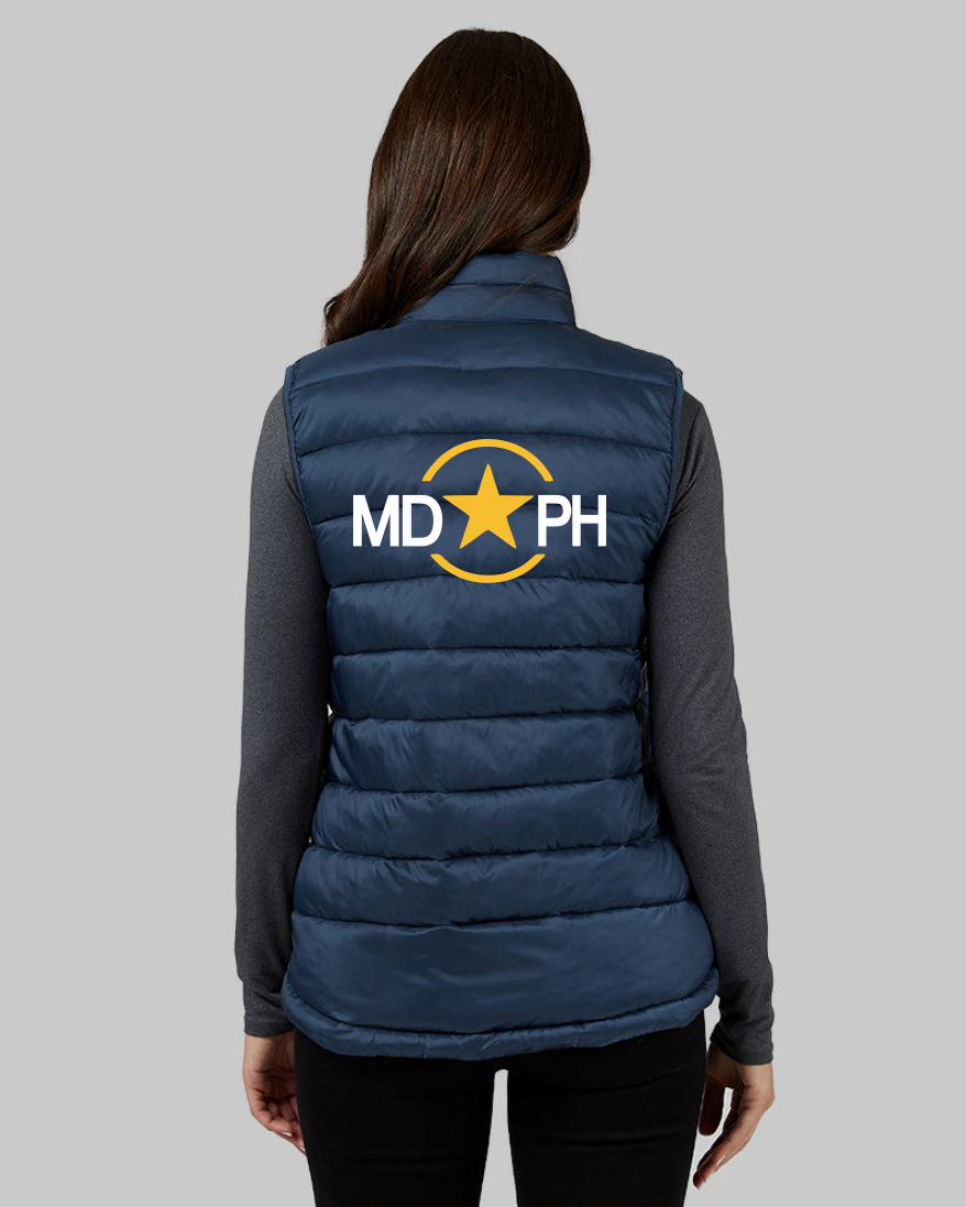 MD Performance Horses Ladies Embroidered Puff Vest