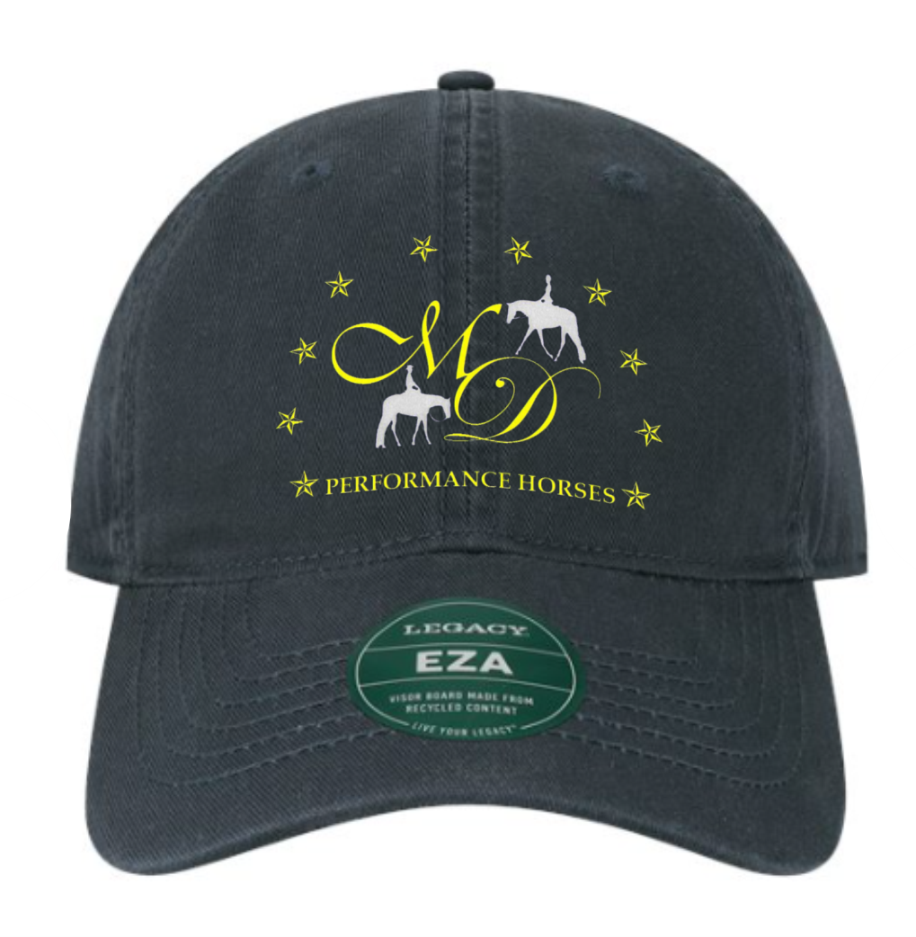 MD Performance Horses Embroidered Relaxed Twill Dad Hat