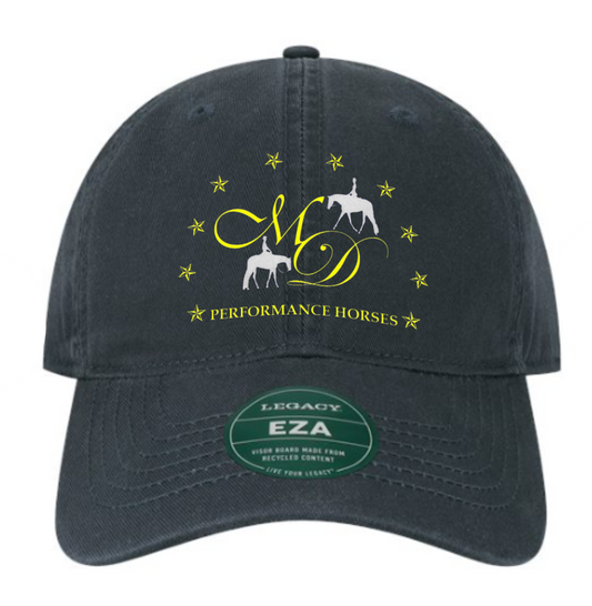 MD Performance Horses Embroidered Relaxed Twill Dad Hat