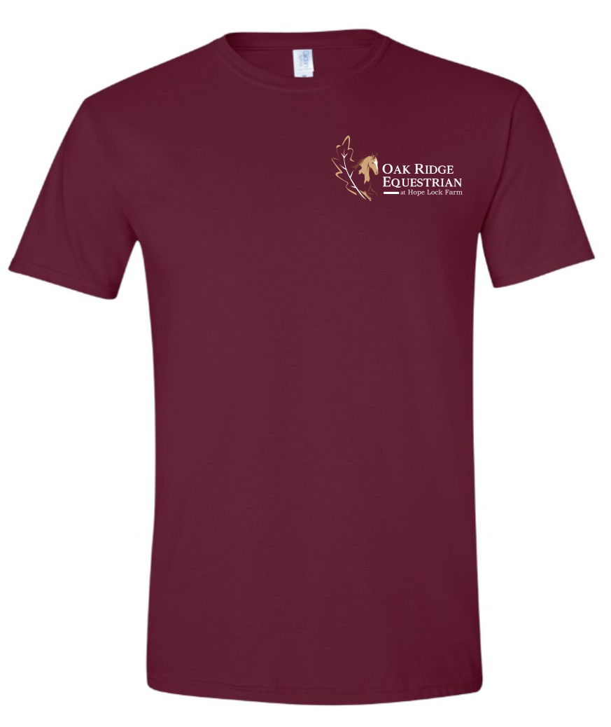 Oak Ridge Equestrian at Hope Lock Farm Unisex Printed Tee