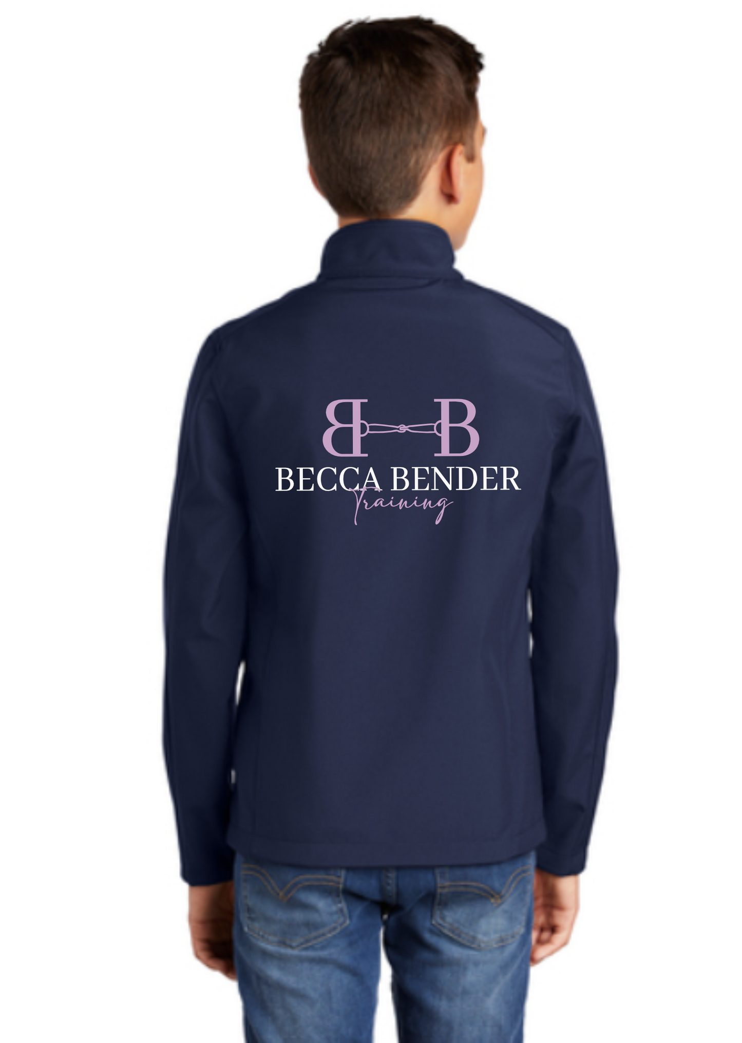 Becca Bender Embroidered Youth Softshell Jacket