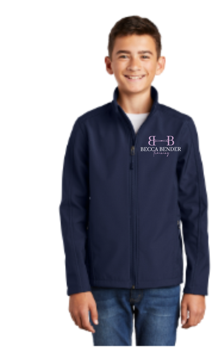 Becca Bender Embroidered Youth Softshell Jacket