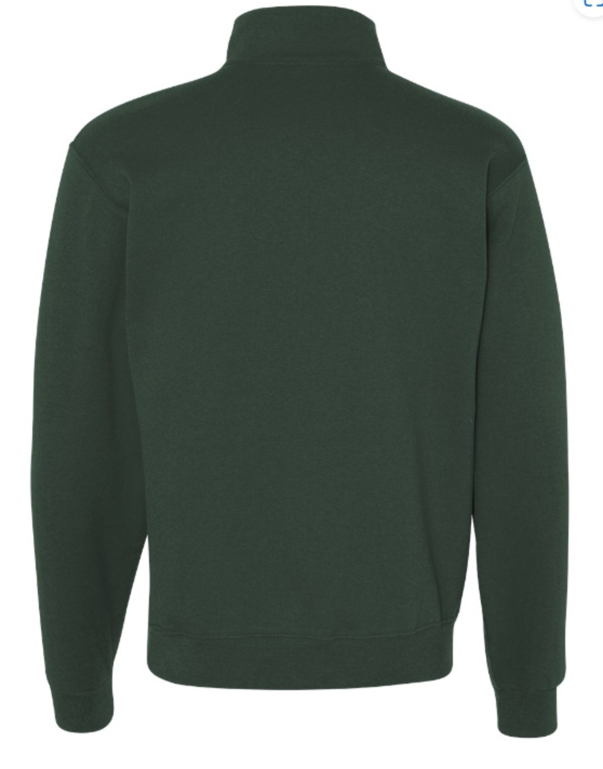 Open Gate Cadet Collar Quarter Zip Sweatshirt
