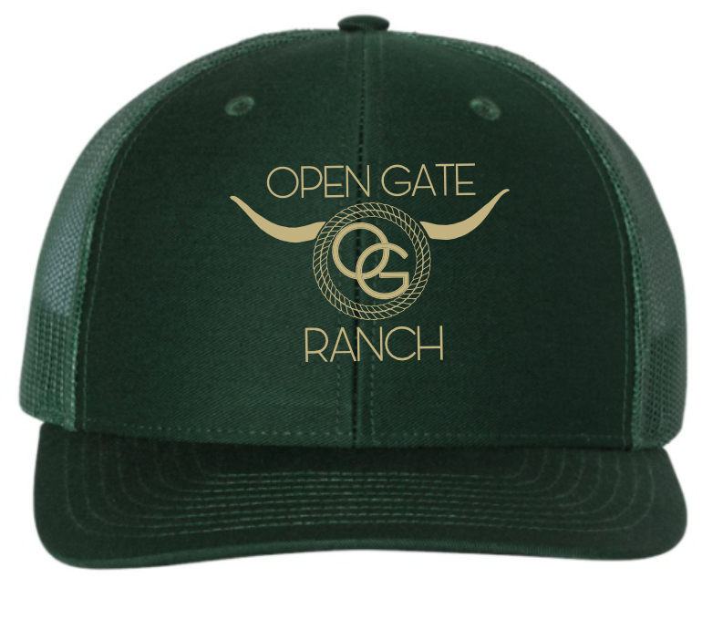 Richardson Trucker Cap Embroidered Center Logo