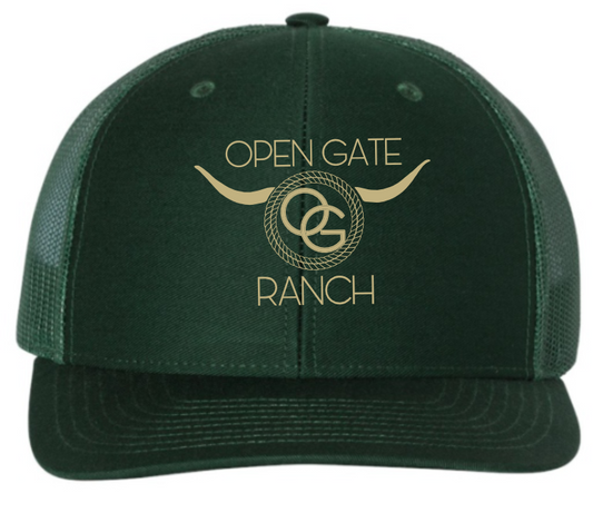 Richardson Trucker Cap Embroidered Center Logo
