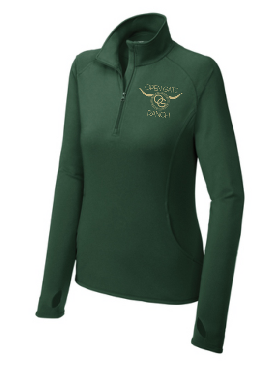 Open Gate Sport-Tek Quarter Zip Pullover