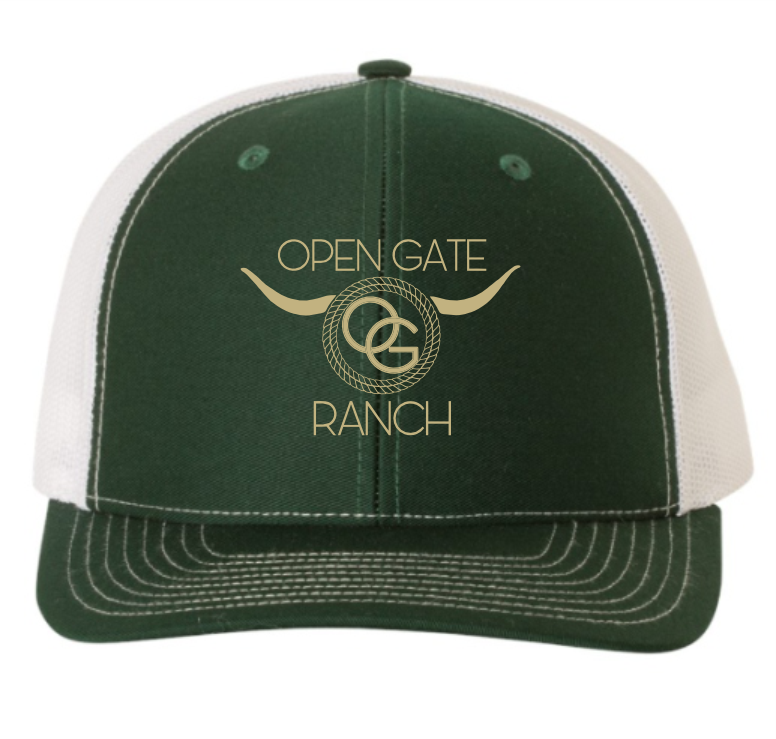 Richardson Trucker Cap Embroidered Center Logo