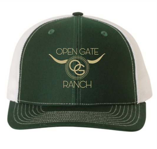 Richardson Trucker Cap Embroidered Center Logo