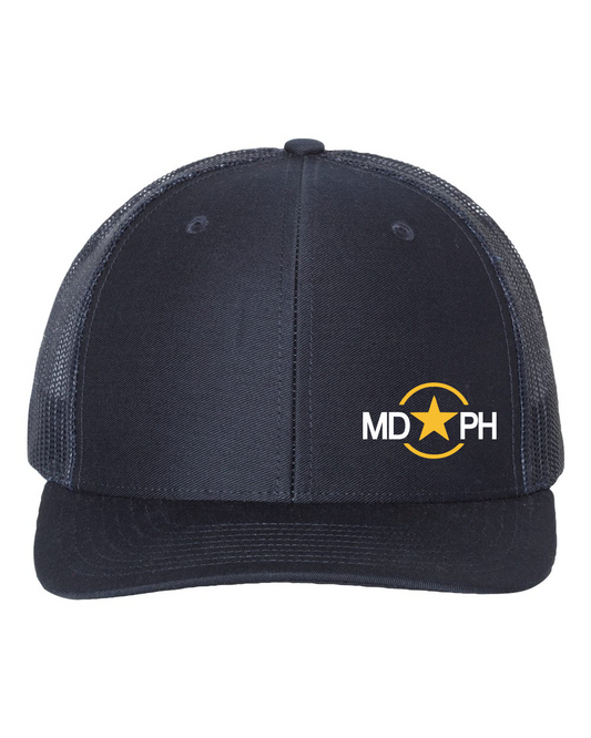 MD Performance Horses Richardson Trucker Cap Embroidered Side Logo