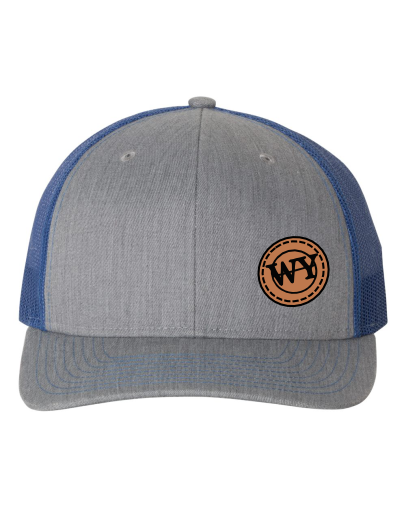 Riding for the Brand Richardson Trucker Caps Leather Patch