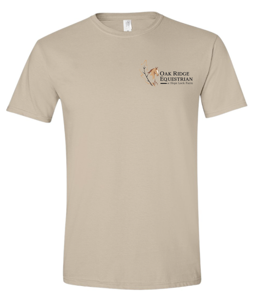 Oak Ridge Equestrian at Hope Lock Farm Unisex Printed Tee
