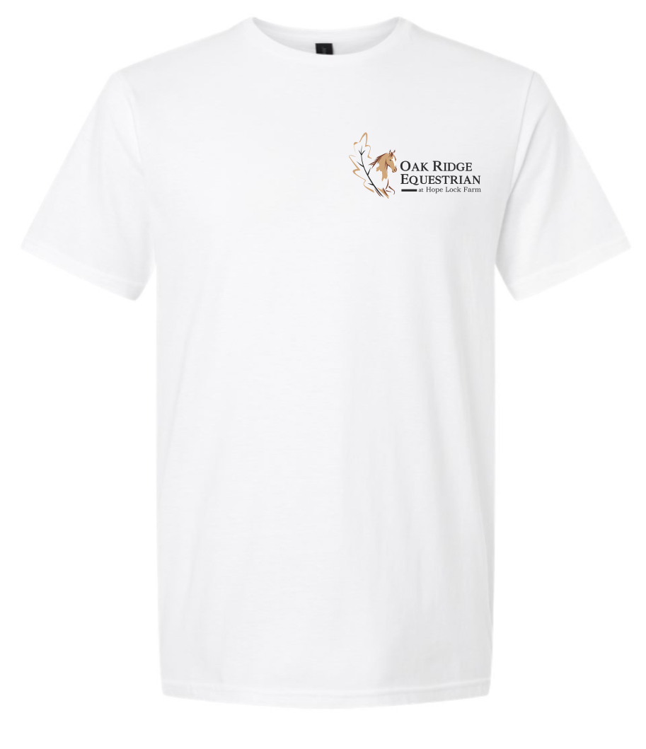 Oak Ridge Equestrian at Hope Lock Farm Unisex Printed Tee