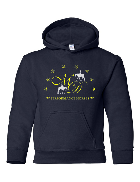 MD Performance Horses Youth Printed Hoodie