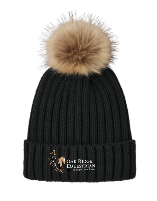 Oak Ridge Equestrian at Hope Lock Farm Pom Beanie