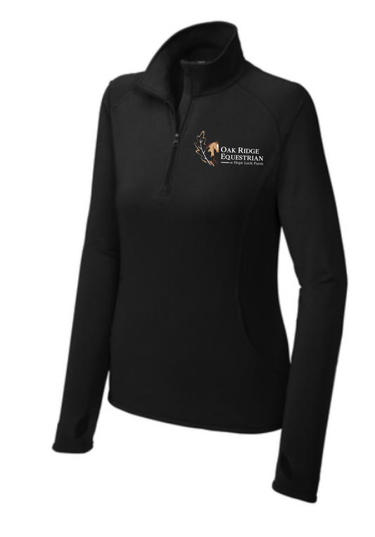 Oak Ridge Equestrian at Hope Lock Farm  Women's Sport-Wick Stretch 1/4 Zip Pullover
