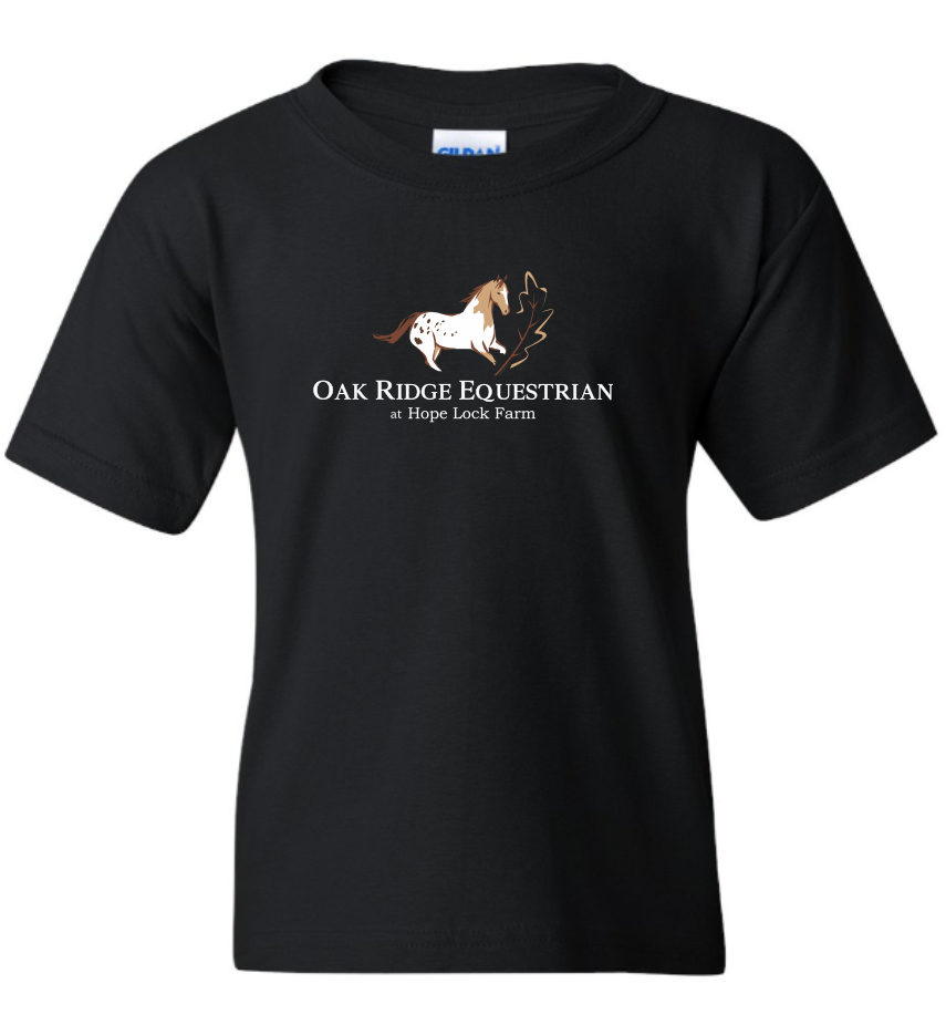 Oak Ridge Equestrian at Hope Lock Farm Printed YOUTH Tee