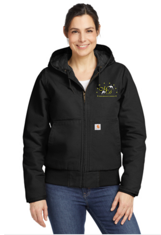 Ladies Embroidered Carhartt® Women’s Washed Duck Active Jacket