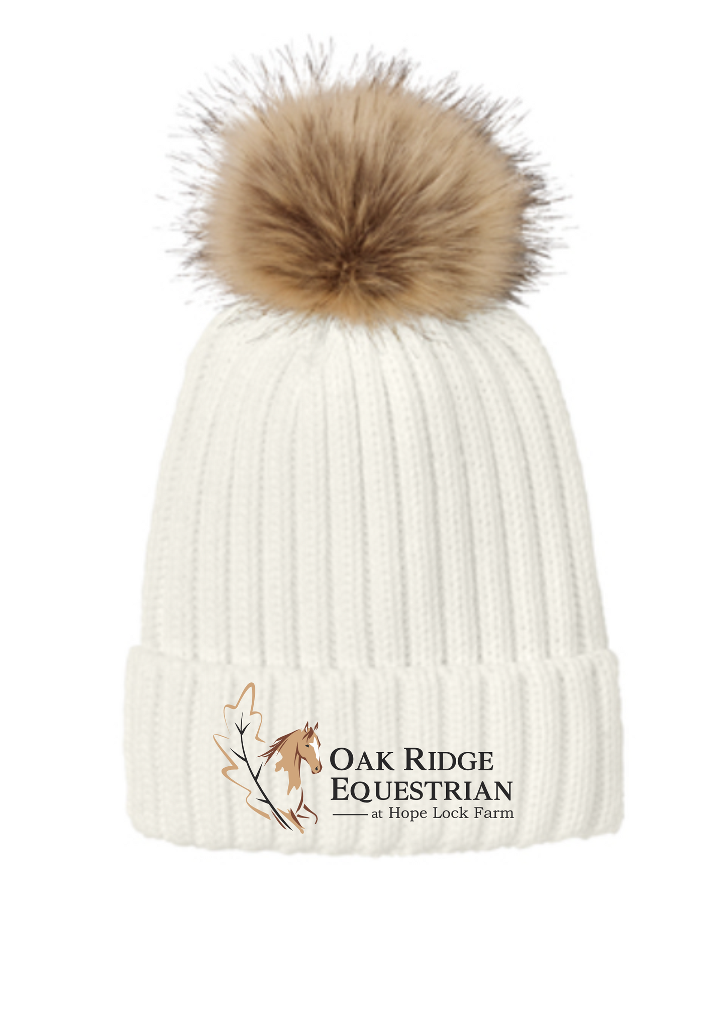 Oak Ridge Equestrian at Hope Lock Farm Pom Beanie