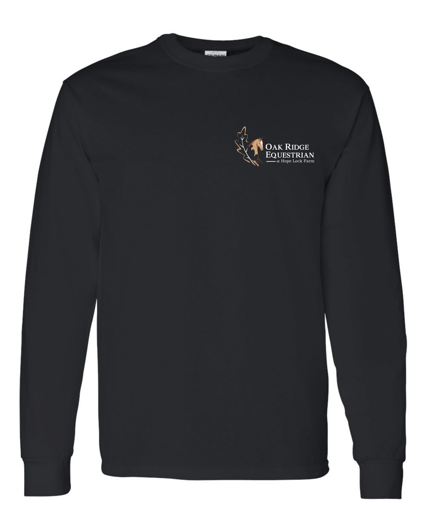 Oak Ridge Equestrian at Hope Lock Farm Unisex Printed Long Sleeve Tee