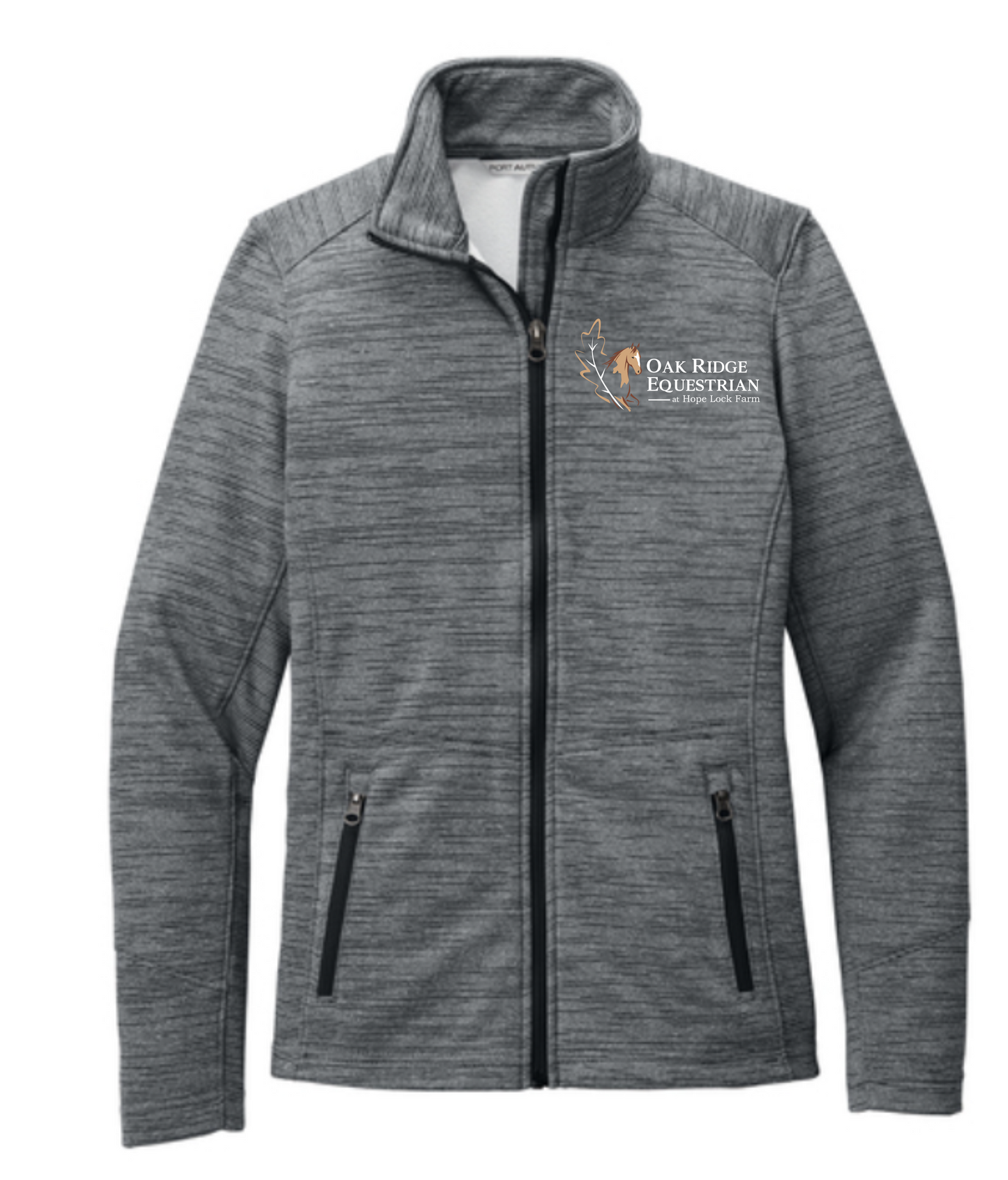 Oak Ridge Equestrian at Hope Lock Farm Women's Digi Stripe Fleece Jacket