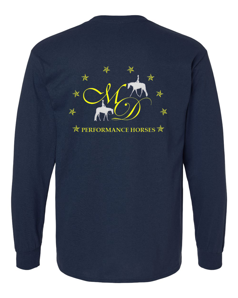 MD Performance Horses Unisex Printed Long Sleeve Tee