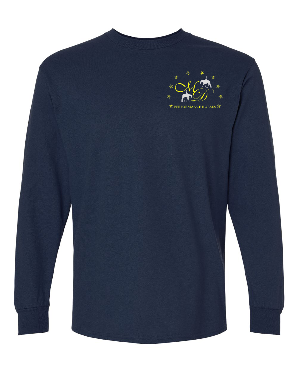 MD Performance Horses Unisex Printed Long Sleeve Tee