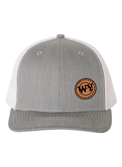 Riding for the Brand Richardson Trucker Caps Leather Patch