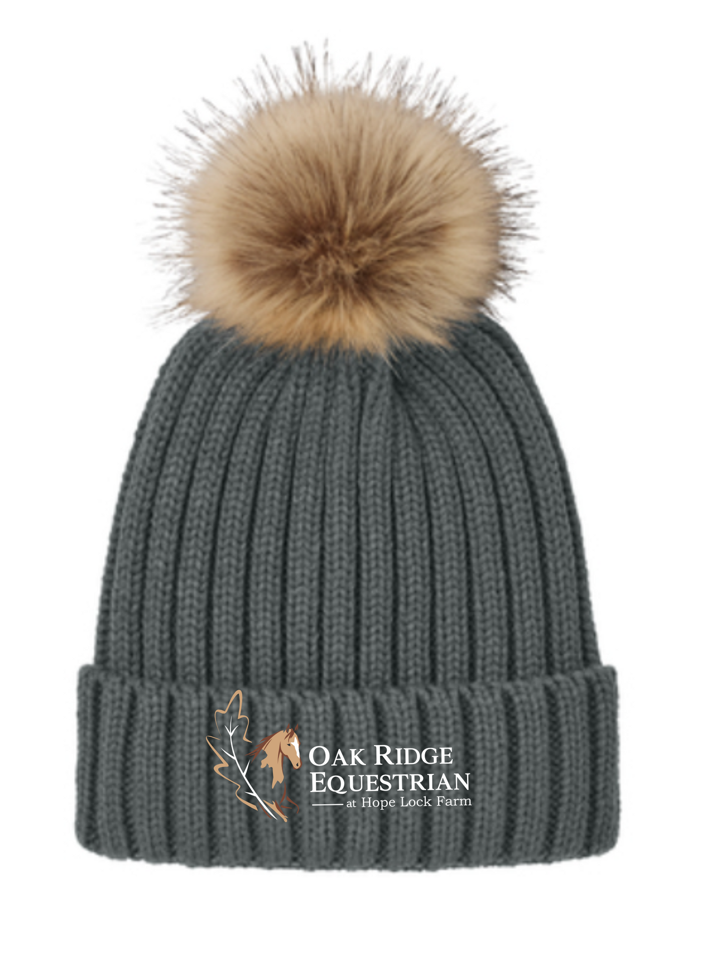 Oak Ridge Equestrian at Hope Lock Farm Pom Beanie