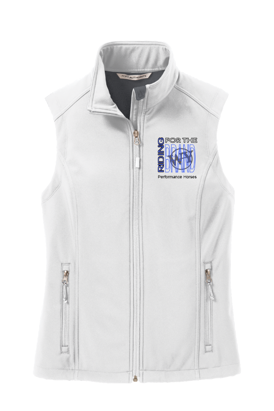 Riding for the Brand Ladies Softshell Vest