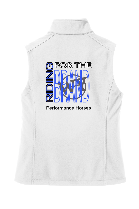 Riding for the Brand Ladies Softshell Vest