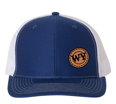 Riding for the Brand Richardson Trucker Caps Leather Patch